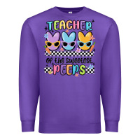 Purple teacher of the sweetest Premium Sweatshirt - MaliasSmallBusiness