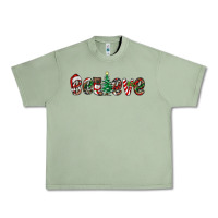 Oil Green christmas believe Urban Heavy Tee - RanaPortraitStore