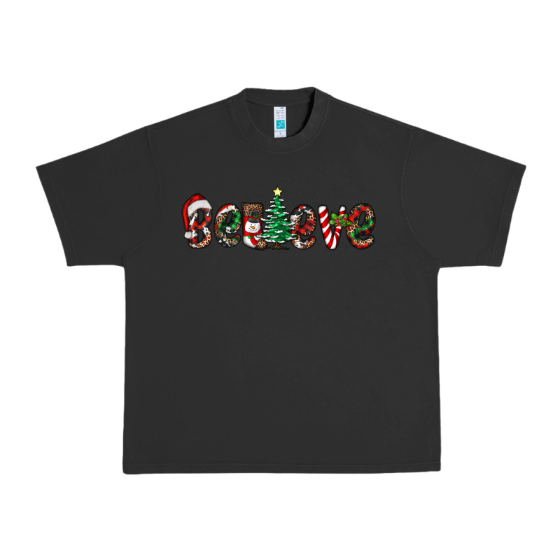 Christmas Believe Urban Heavy Tee by RanaPortraitStore | Teevron