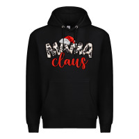 Black Mama Claus Premium Hoodie - MaliasSmallBusiness