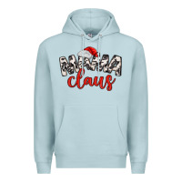 Blue Mist Mama Claus Premium Hoodie - MaliasSmallBusiness