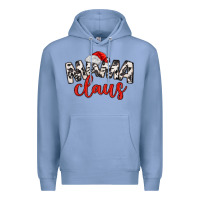 Colony Blue Mama Claus Premium Hoodie - MaliasSmallBusiness