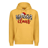 Mustard Mama Claus Premium Hoodie - MaliasSmallBusiness