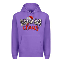 Purple Mama Claus Premium Hoodie - MaliasSmallBusiness