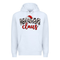 White Mama Claus Premium Hoodie - MaliasSmallBusiness