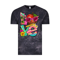 Cloud Black love summer teacher Vintage Tee - texasbilliewilder