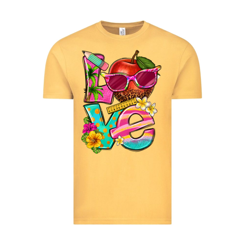Love Summer Teacher Vintage Tee by texasbilliewilder | Teevron