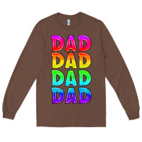 Chestnut lgbtq dad Long Sleeve Tee - HRA Design Shop