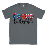 Charcoal Heather proud firefighter Classic Tee - HRA Design Shop