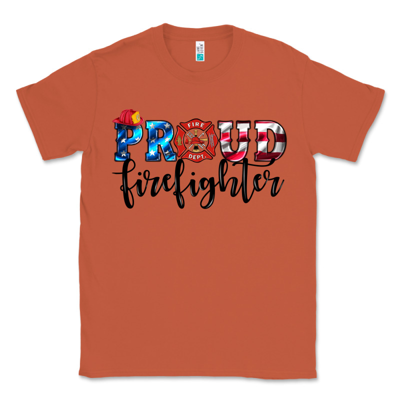 Proud Firefighter Classic Tee by HRA Design Shop | Teevron