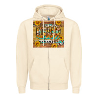Sandshell western hello fall tumbler Zipper Hoodie - Artiststas