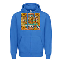 True Royal western hello fall tumbler Zipper Hoodie - Artiststas