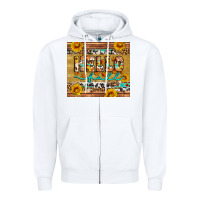 White western hello fall tumbler Zipper Hoodie - Artiststas