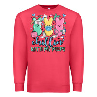 Cardinal chillin with my peeps Premium Sweatshirt - MaliasSmallBusiness