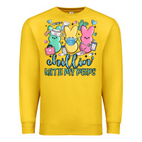 Lemon chillin with my peeps Premium Sweatshirt - MaliasSmallBusiness