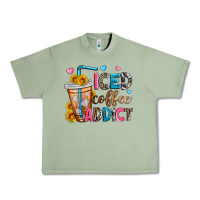 Oil Green iced coffee addict Urban Heavy Tee - Zillion Design Studio