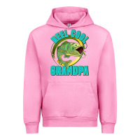 Fuchsia Pink reel cool grandpa Urban Hoodie - Jasminsmagicworld