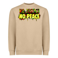 No Justice No Peace Heavyweight Sweatshirt | Teevron