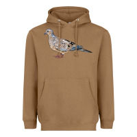 Toasted Coconut American Dove Heavyweight Hoodie - LillyAllenDesigns