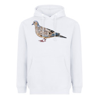 White American Dove Heavyweight Hoodie - LillyAllenDesigns