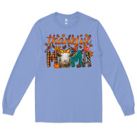 Colony Blue thankful mama sheep Long Sleeve Tee - RacoonDesign