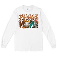 White thankful mama sheep Long Sleeve Tee - RacoonDesign