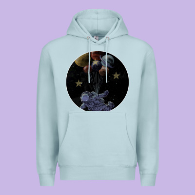 Space Travel Premium Hoodie Designed By Bettercallsaul