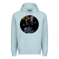 Blue Mist Space Travel Premium Hoodie - Bettercallsaul