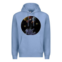Colony Blue Space Travel Premium Hoodie - Bettercallsaul