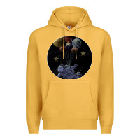 Mustard Space Travel Premium Hoodie - Bettercallsaul