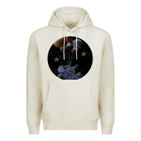 Oatmeal Heather Space Travel Premium Hoodie - Bettercallsaul