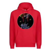 Red Space Travel Premium Hoodie - Bettercallsaul