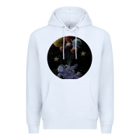 White Space Travel Premium Hoodie - Bettercallsaul