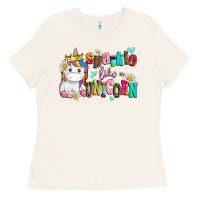 Bone sparkle like a unicorn Ladies Tee - AdoDesignShop