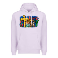 Lilac True Story Holy Family Premium Hoodie - MaliasSmallBusiness