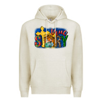 Oatmeal Heather True Story Holy Family Premium Hoodie - MaliasSmallBusiness