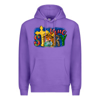 Purple True Story Holy Family Premium Hoodie - MaliasSmallBusiness