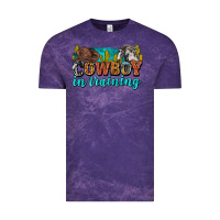 Cloud Purple cowboy in training Vintage Tee - Zillion Design Studio