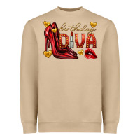 Mushroom birthday diva Heavyweight Sweatshirt - texasbilliewilder