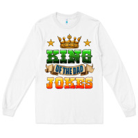 White king of the jokes Long Sleeve Tee - HRA Design Shop