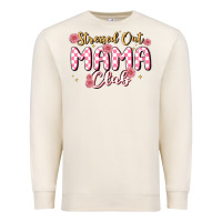 Sandshell stressed out mama club Premium Sweatshirt - MaliasSmallBusiness