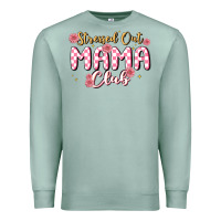 Seafoam stressed out mama club Premium Sweatshirt - MaliasSmallBusiness