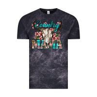 Cloud Black country mama Vintage Tee - Zillion Design Studio