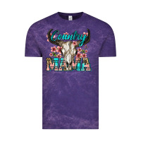 Cloud Purple country mama Vintage Tee - Zillion Design Studio