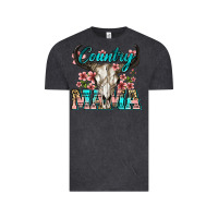 Vintage Black country mama Vintage Tee - Zillion Design Studio