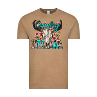 Vintage Coffee country mama Vintage Tee - Zillion Design Studio