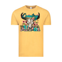Vintage Mustard country mama Vintage Tee - Zillion Design Studio