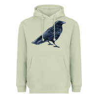 Matcha American Crow Heavyweight Hoodie - LillyAllenDesigns