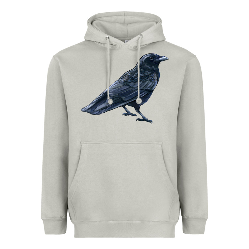 American Crow Heavyweight Hoodie by LillyAllenDesigns | Teevron