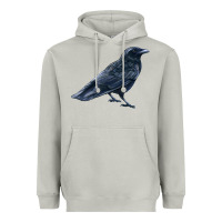 Moon Dust American Crow Heavyweight Hoodie - LillyAllenDesigns